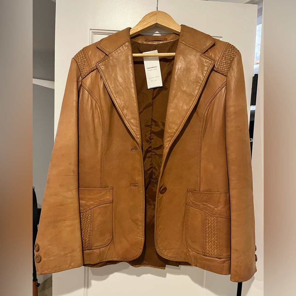 Vintage leather jacket